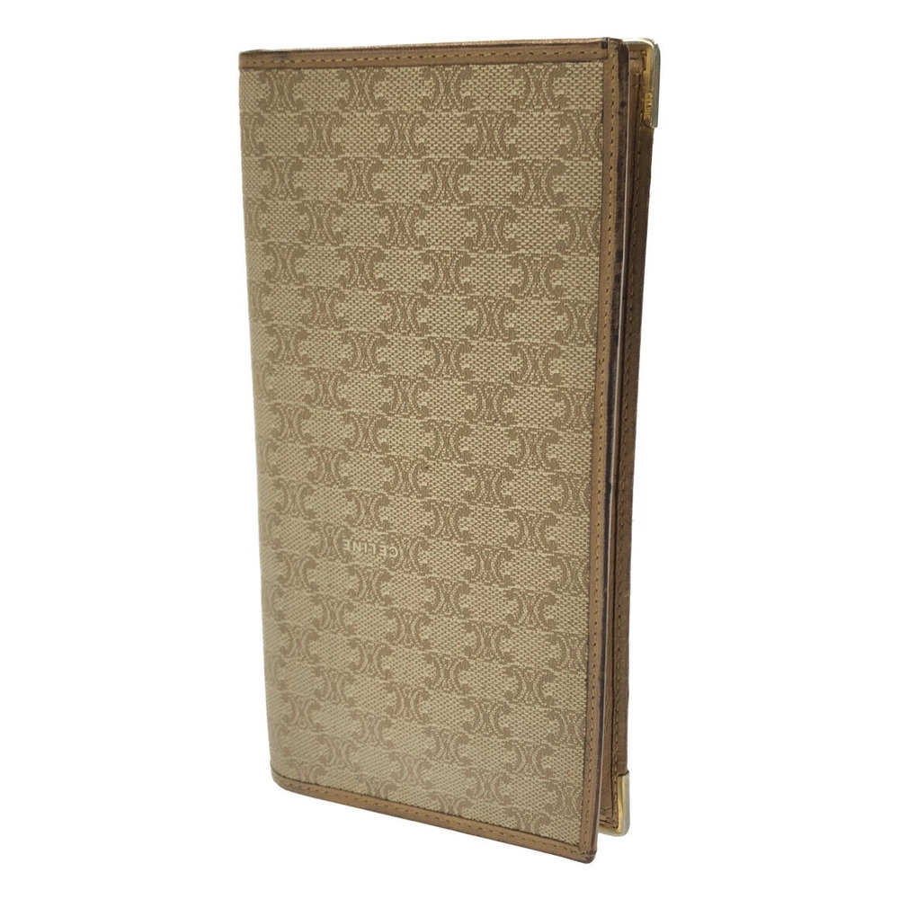 Celine Bi fold Long Wallet Macadam